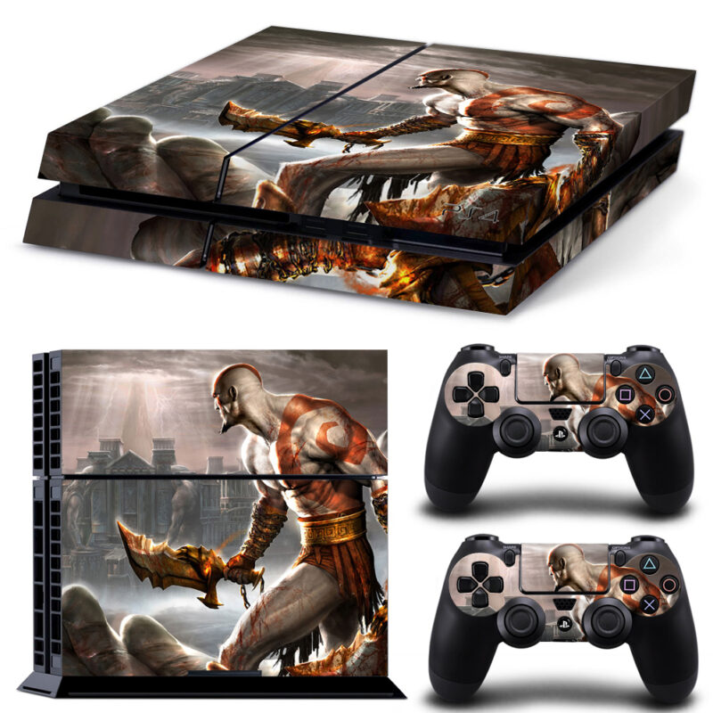 God of War II Game PS4 Skin Sticker