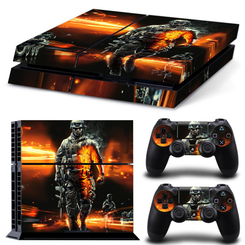 Battlefield 3 PS4 Skin Sticker Design 5