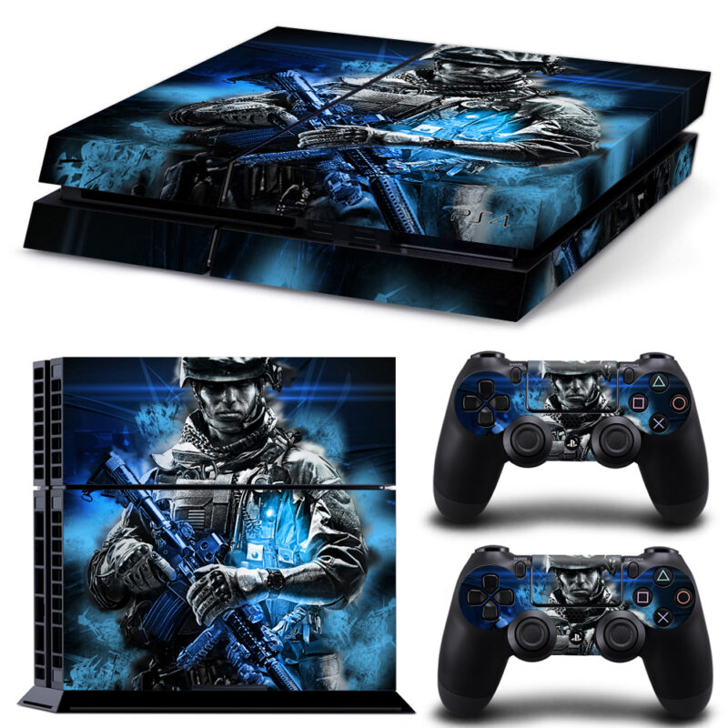 Battlefield 3 PS4 Skin Sticker Design 4