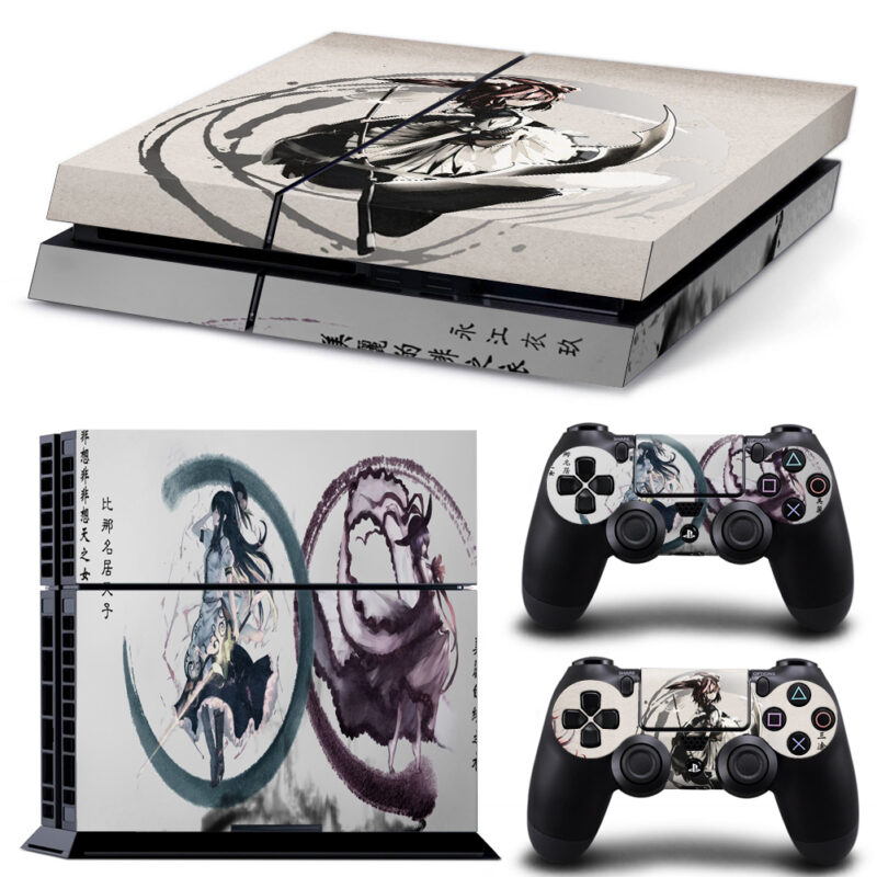 Arknights Dusk And Iku Nagae Skin Sticker For PS4 And Controllers