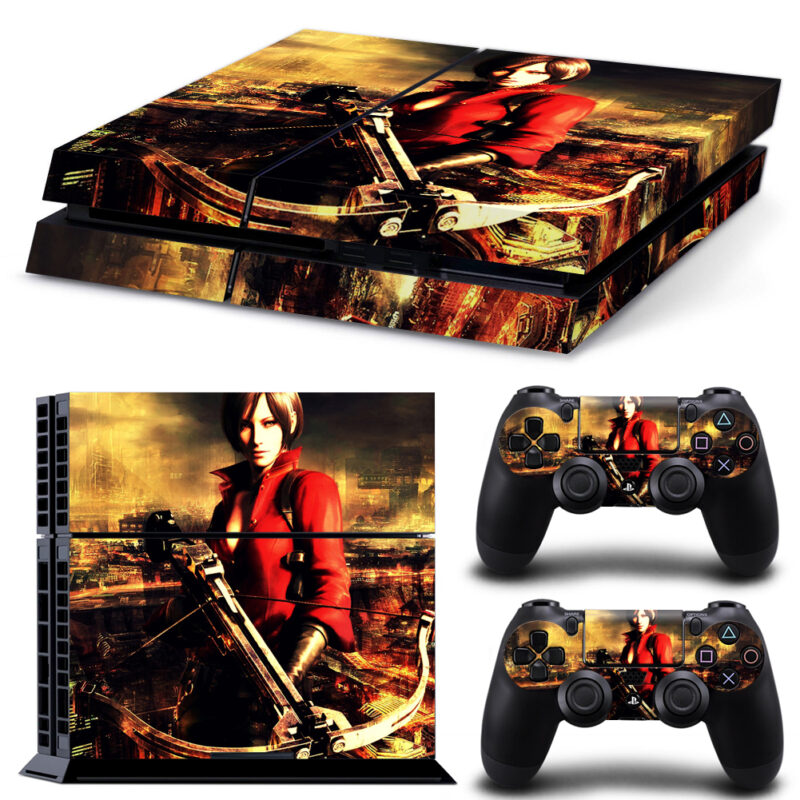 Ada Wong Skin Sticker For PS4 And Controllers
