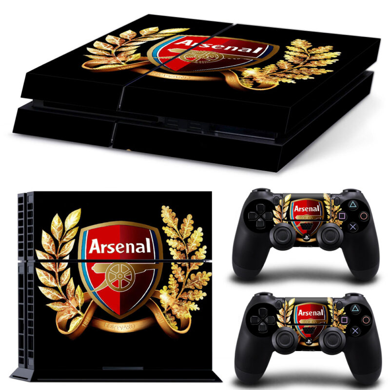 Arsenal F.C. Forward 1886-2011 Skin Sticker For PS4 And Controllers