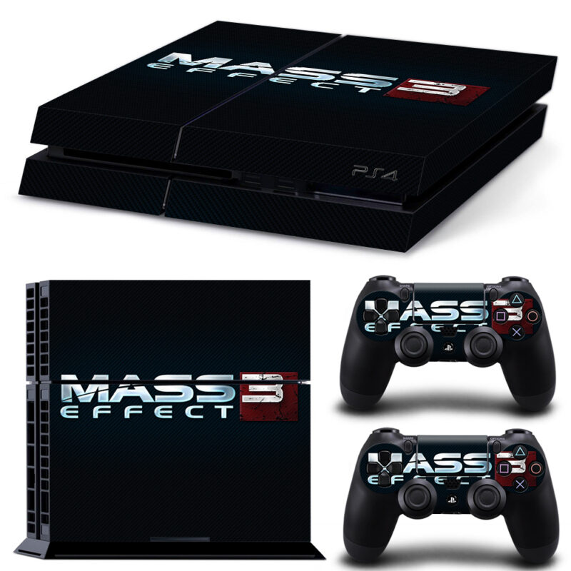 Mass 3 Effect Skin Sticker For PS4 And Controllers