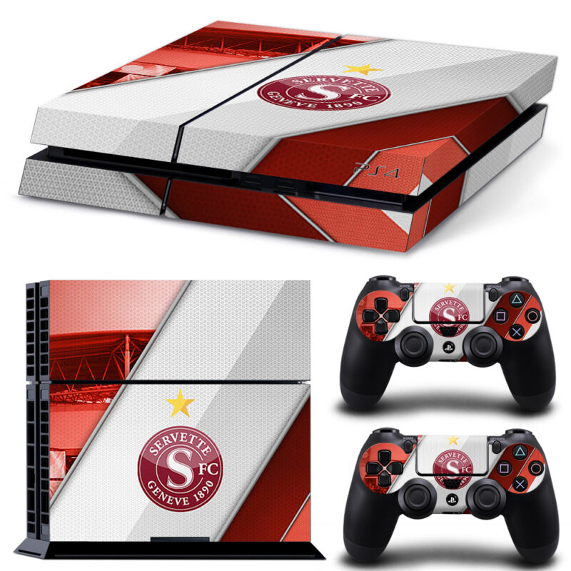 Servette Geneve FC 1890 PS4 Skin Sticker