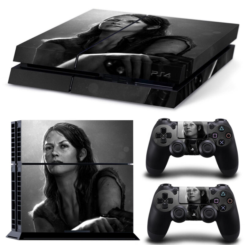 The Last Of Us Skin Sticker For PS4 And Controllers Design 4