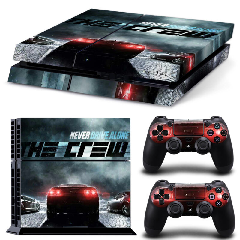 The Crew: Never Drive Alone PS4 Skin Sticker Design 1