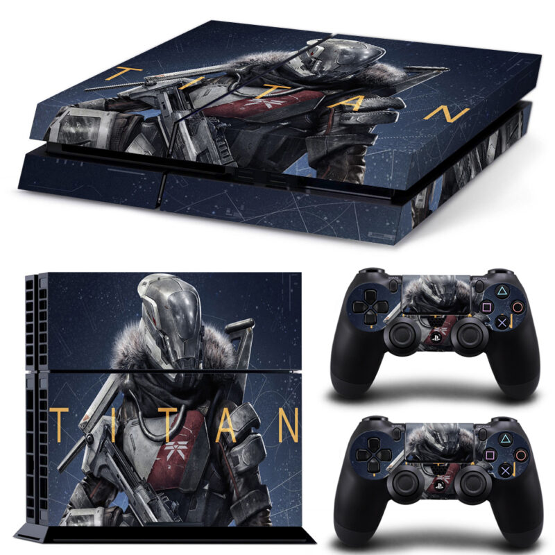 Destiny 2 Titan Skin Sticker For PS4 And Controllers