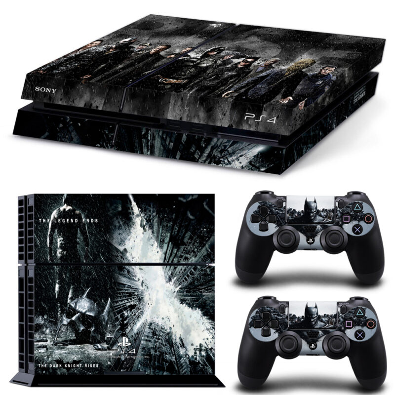 The Dark Knight Rises PS4 Skin Sticker Design 3