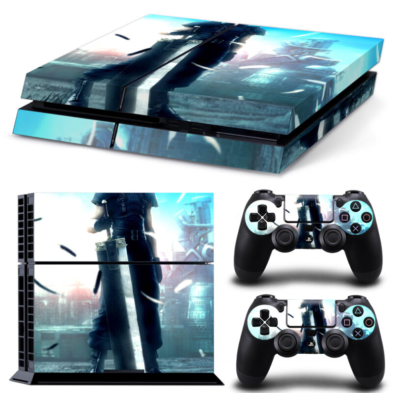 Crisis Core: Final Fantasy VII Game Skin Sticker For PS4 And Controllers