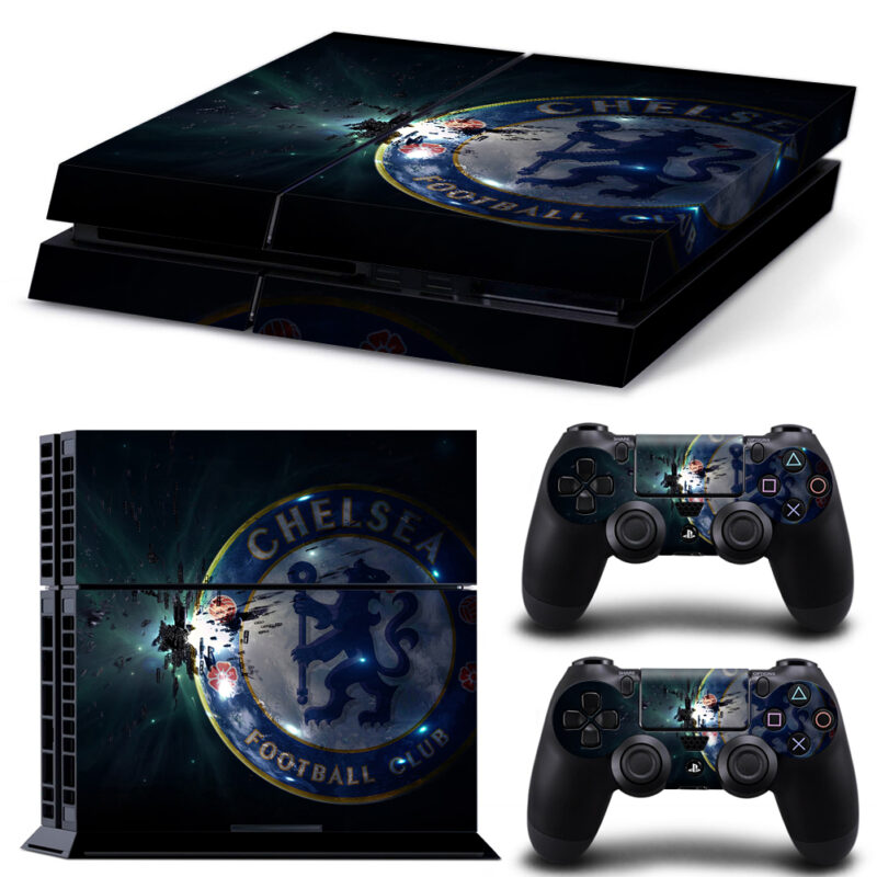 Chelsea F.C. Skin Sticker For PS4 And Controllers Design 7