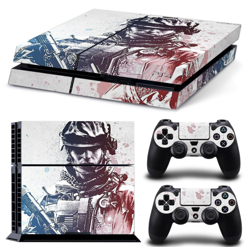 Battlefield 3 Soldier Art PS4 Skin Sticker