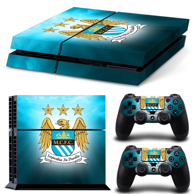 M.C.F.C Superbia In Proelio Skin Sticker For PS4 And Controllers Design 4