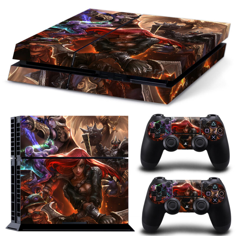 League Of Legends Game PS4 Skin Sticker Design 1