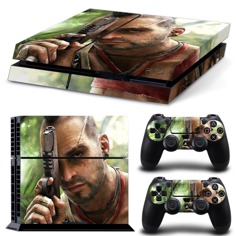 Far Cry Game Skin Sticker For PS4 And Controllers