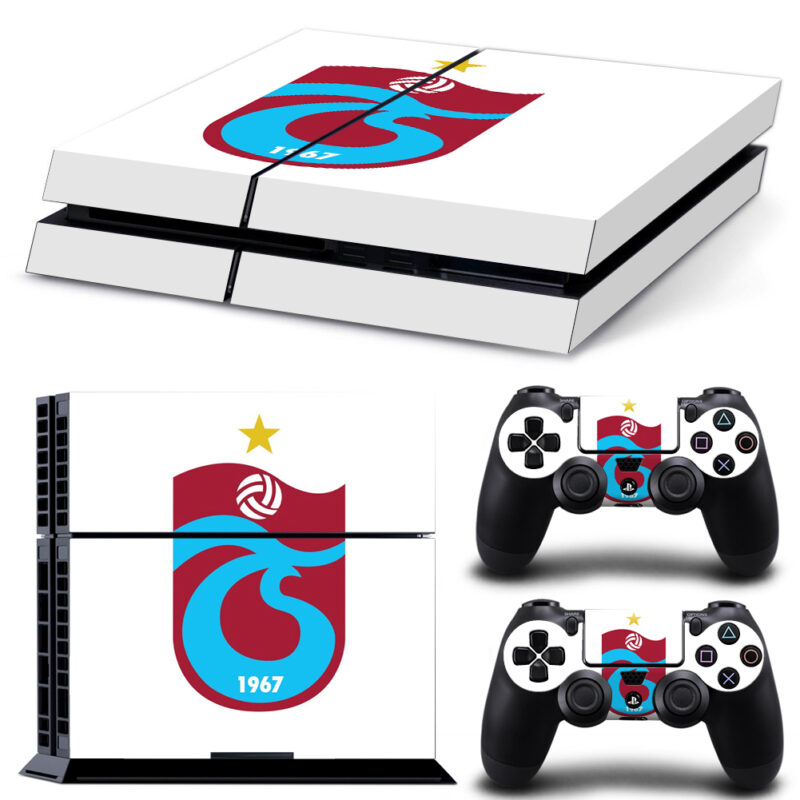 Trabzonspor Skin Sticker For PS4 And Controllers Design 1