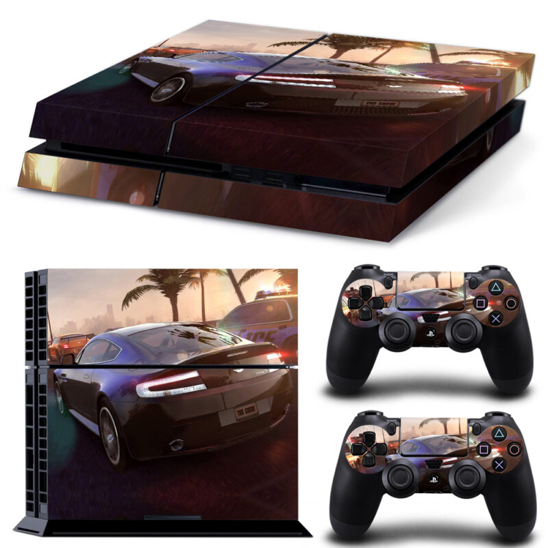 The Crew Game PS4 Skin Sticker Design 1