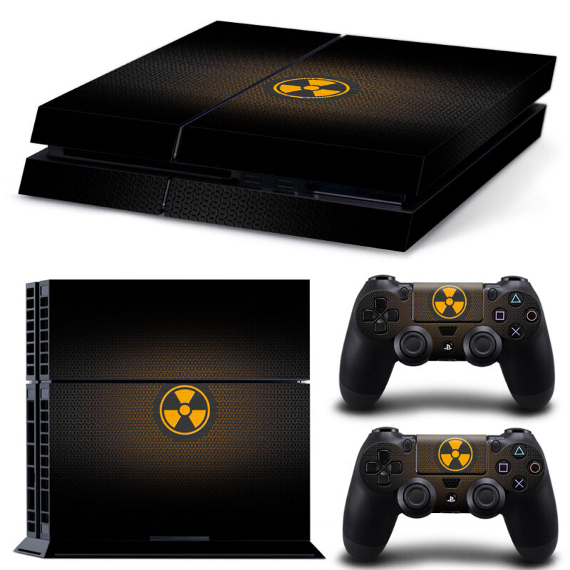 Radiation Skin Sticker For PS4 And Controllers