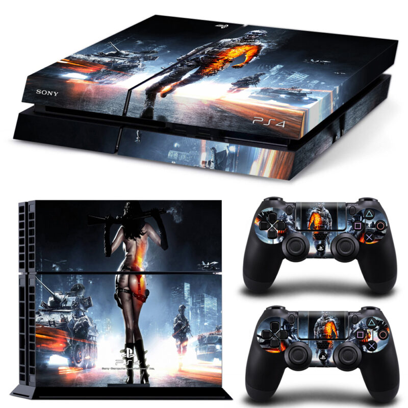 Battlefield 3 PS4 Skin Sticker Design 7