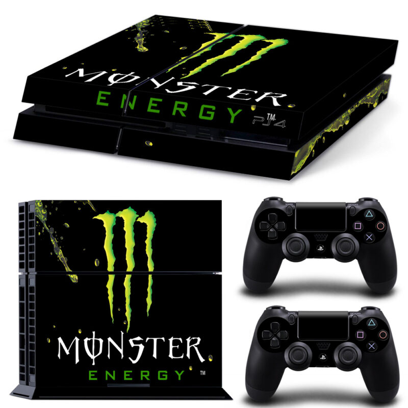 Monster Energy PS4 Skin Sticker