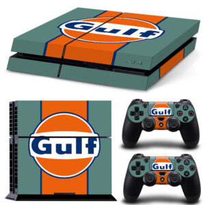 Gulf PS4 Skin Sticker Design 2