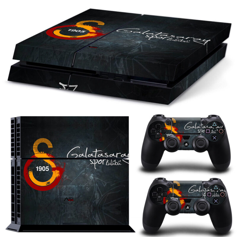 Galatasaray 1905 Spor Kulubu Skin Sticker For PS4 And Controllers