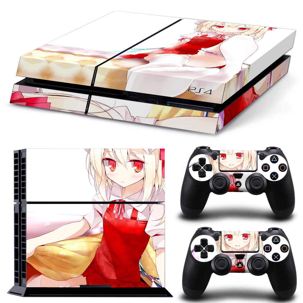 Flandre Scarlet PS4 Skin Sticker Design 1