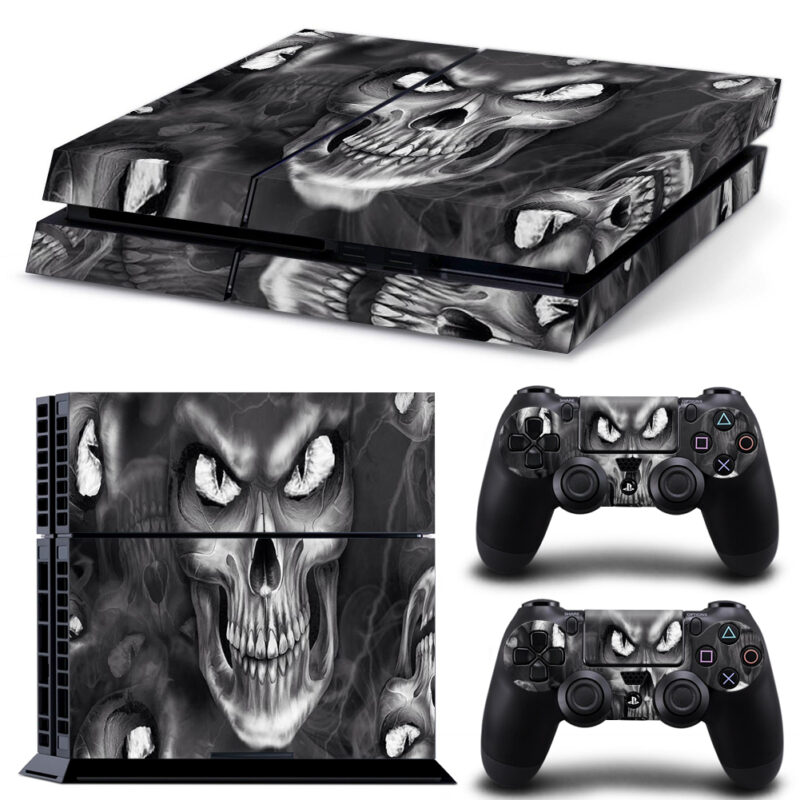 Skull Reaper Skin Sticker For PS4 And Controllers