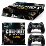 Call Of Duty: Black Ops Game Skin Sticker For PS4 And Controllers Design 1