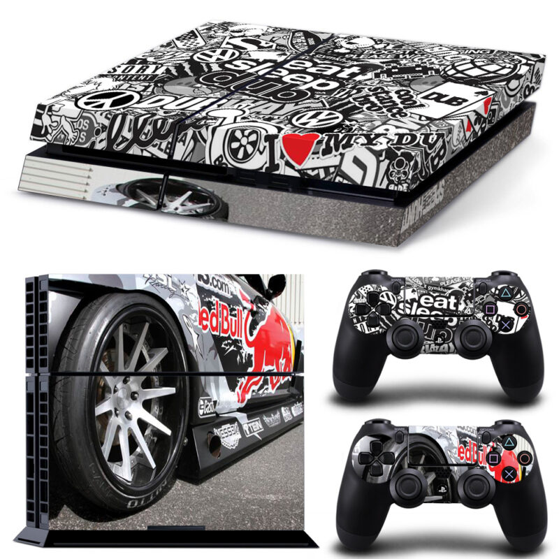 The Badbul Reloaded Speedhunters Skin Sticker For PS4 And Controllers