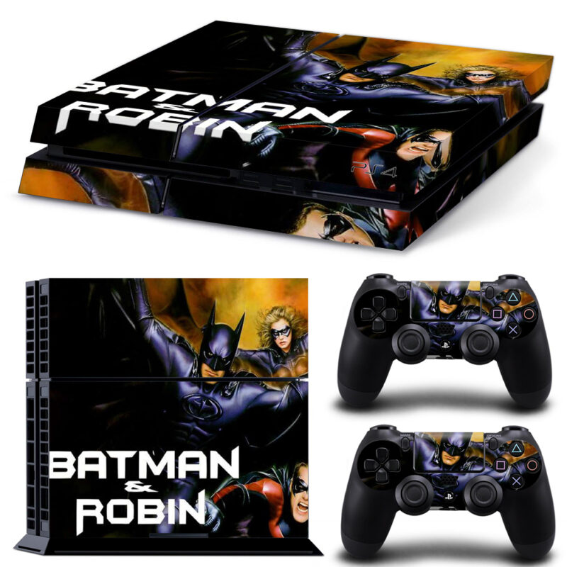 Soundtrack Batman And Robin Skin Sticker For PS4 And Controllers