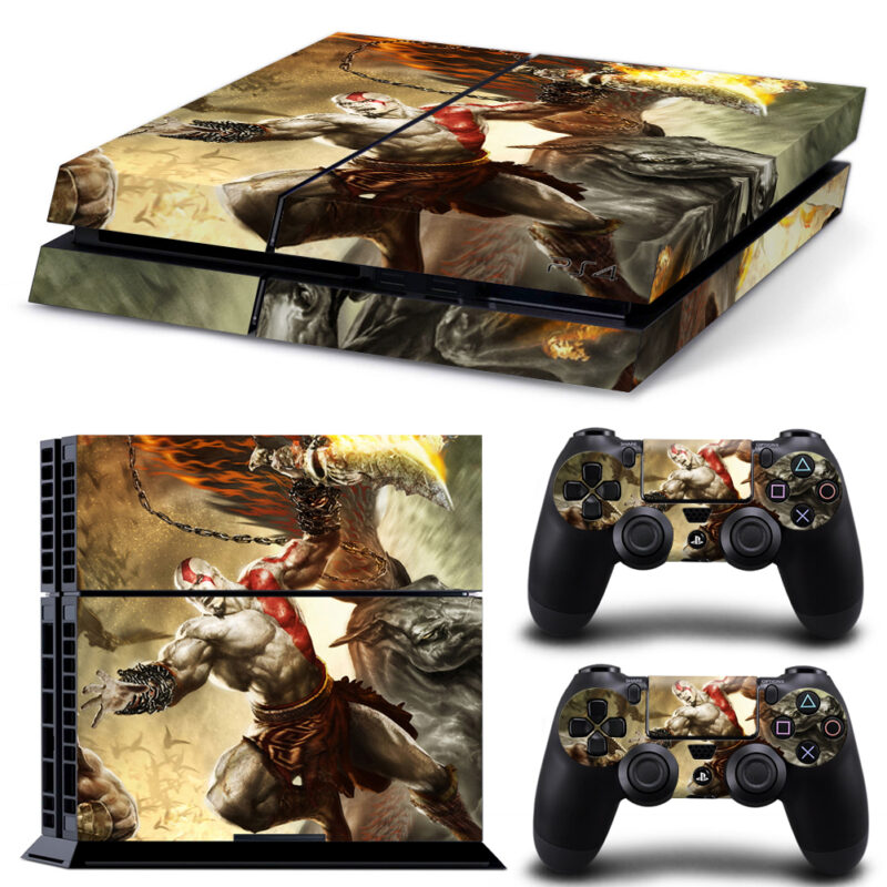 God Of War II Game PS4 Skin Sticker Design 1