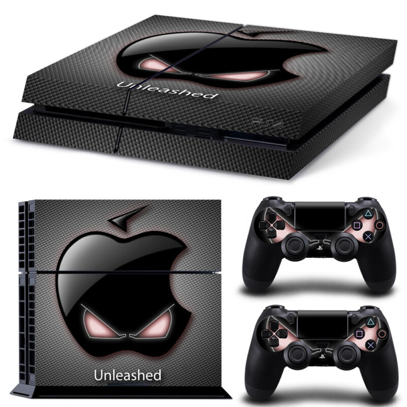 Apple iPhone Unleashed Skin Sticker For PS4 And Controllers