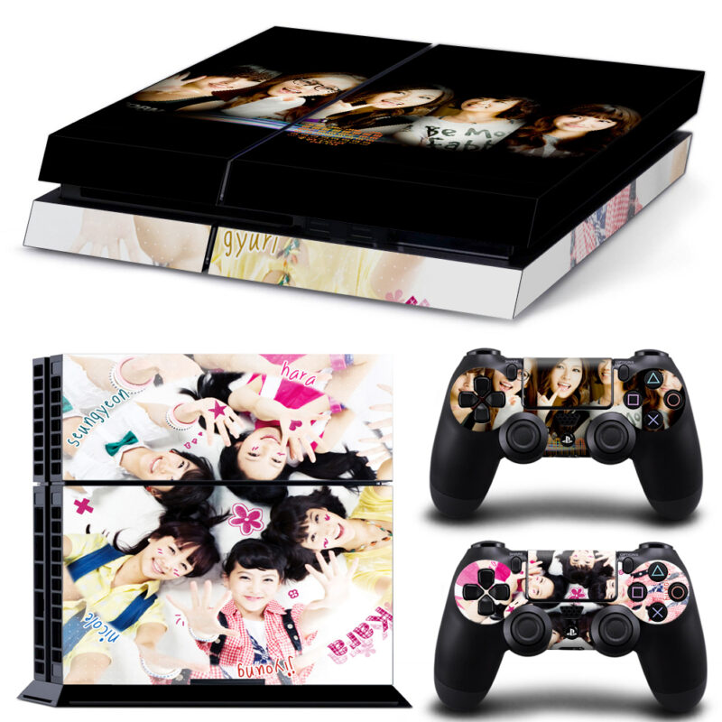 Kara Girls Group Skin Sticker For PS4 And Controllers