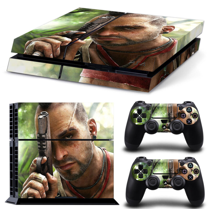 Far Cry 3 Skin Sticker For PS4 And Controllers