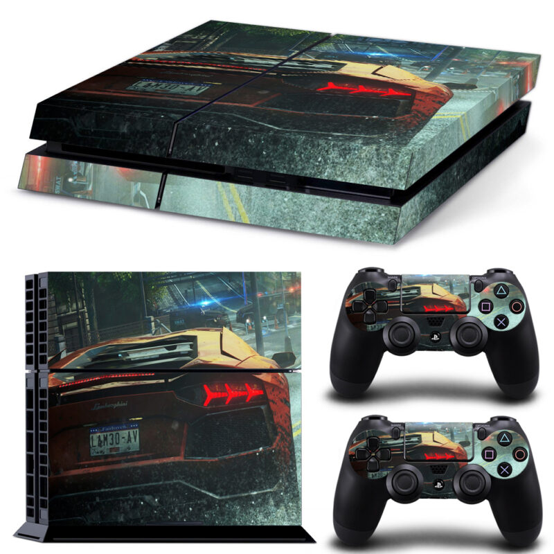 Need For Speed Game Skin Sticker For PS4 And Controllers Design 1