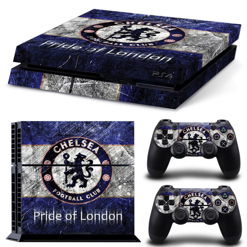 Chelsea F.C. Pride Of London Skin Sticker For PS4 And Controllers