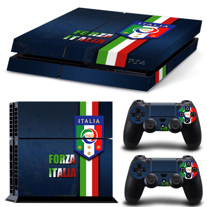 Forza Italia FIGC PS4 Skin Sticker