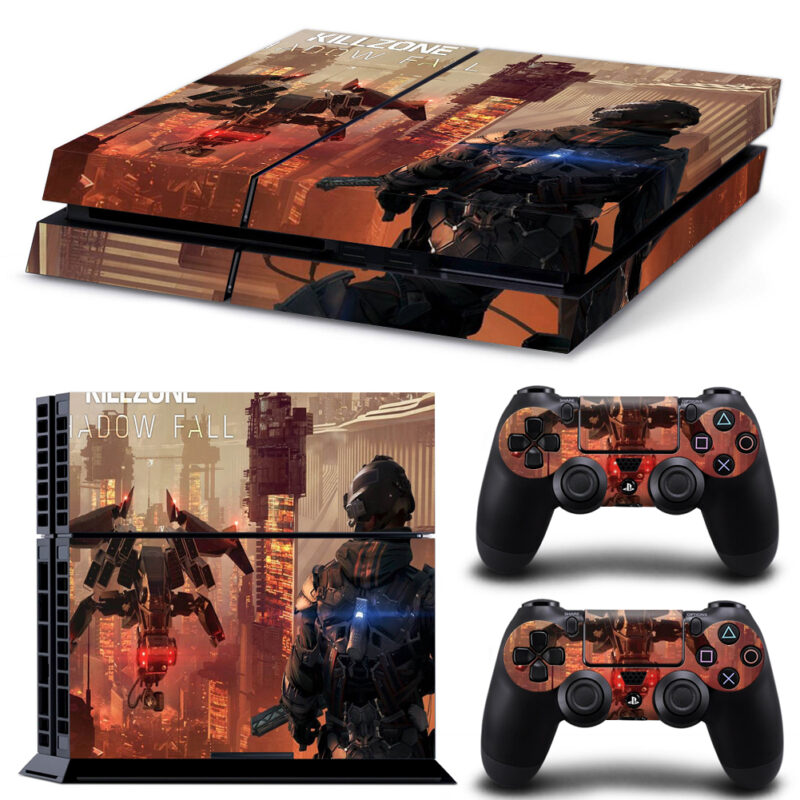 Killzone Shadow Fall Game Skin Sticker For PS4 And Controllers Design 1