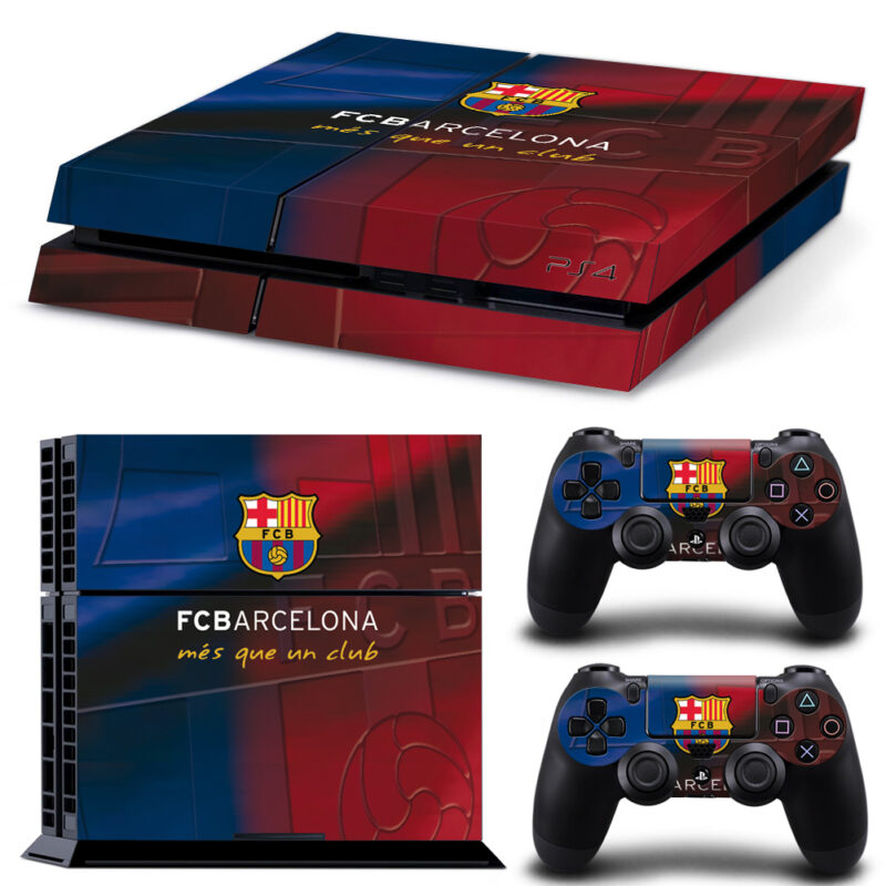 FC Barcelona - Més Que Un Club Skin Sticker For PS4 And Controllers