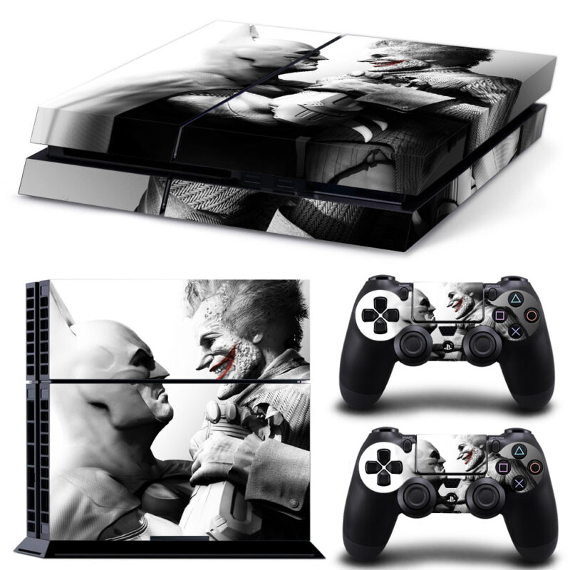 Batman: Arkham City Skin Sticker For PS4 And Controllers Design 5