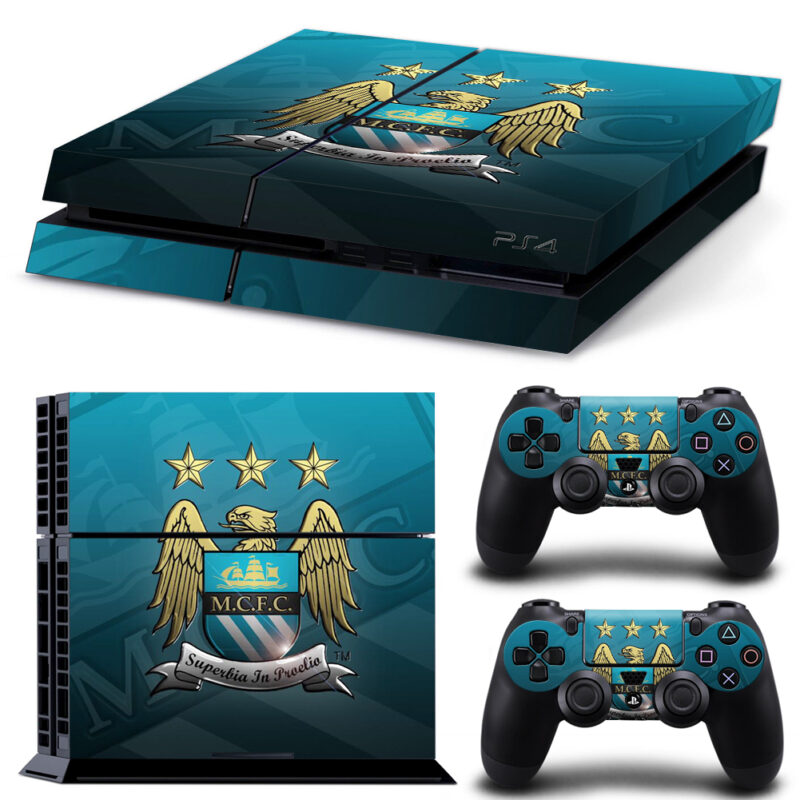 M.C.F.C. Superbia In Proelio Skin Sticker For PS4 And Controllers Design 3