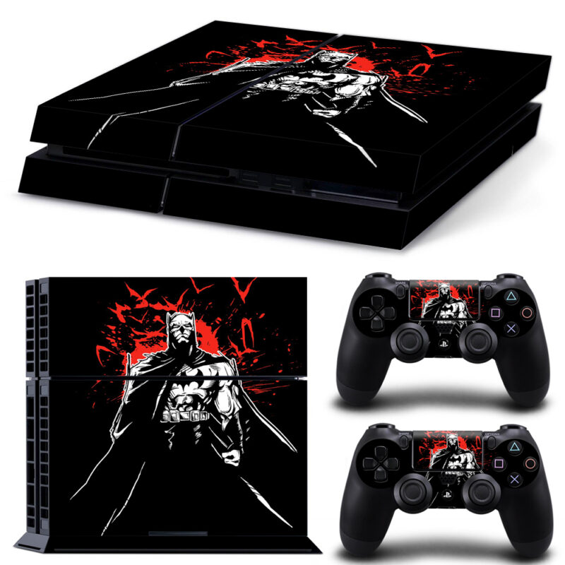 Devil Batman Skin Sticker For PS4 And Controllers