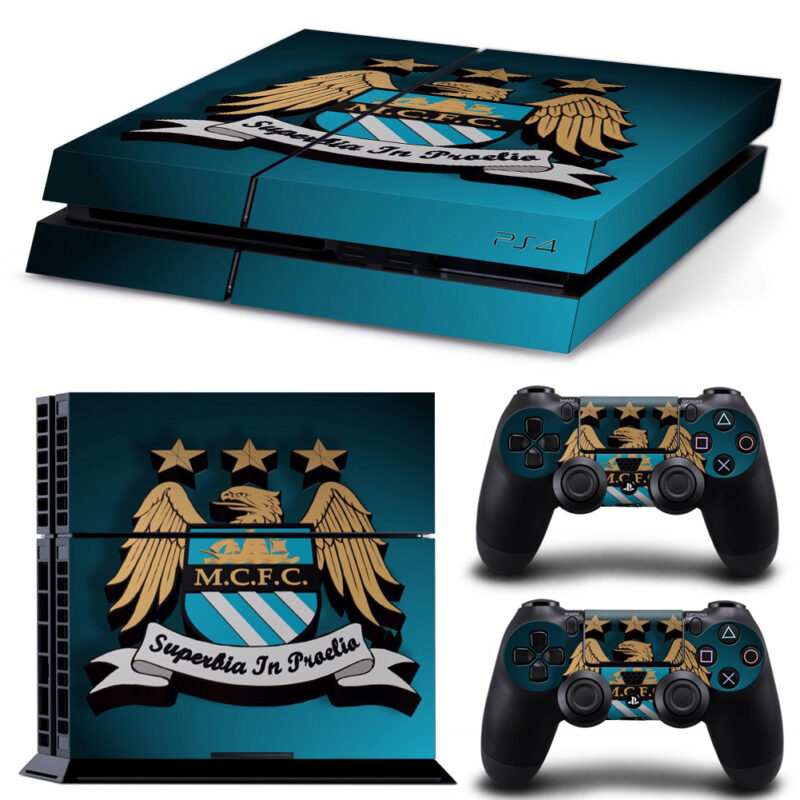 M.C.F.C. Superbia In Proelio Skin Sticker For PS4 And Controllers Design 6