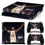 Celebrating MVP Kobe Bryant 24 PS4 Skin Sticker