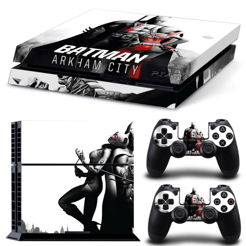 Batman: Arkham City Sneak Peek Skin Sticker For PS4 And Controllers