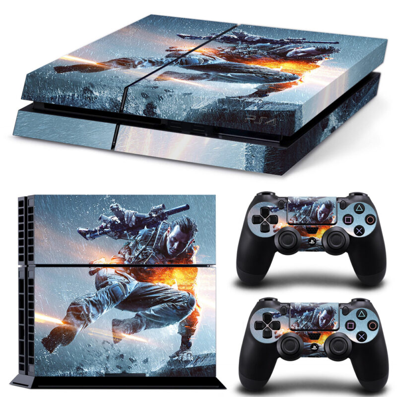 Battlefield 4 Skin Sticker For PS4 And Controllers Design 1