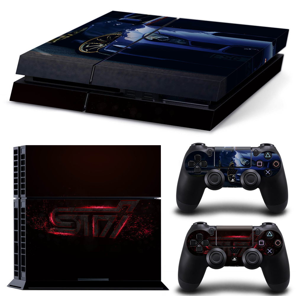 STI Car Skin Sticker For PS4 And Controllers