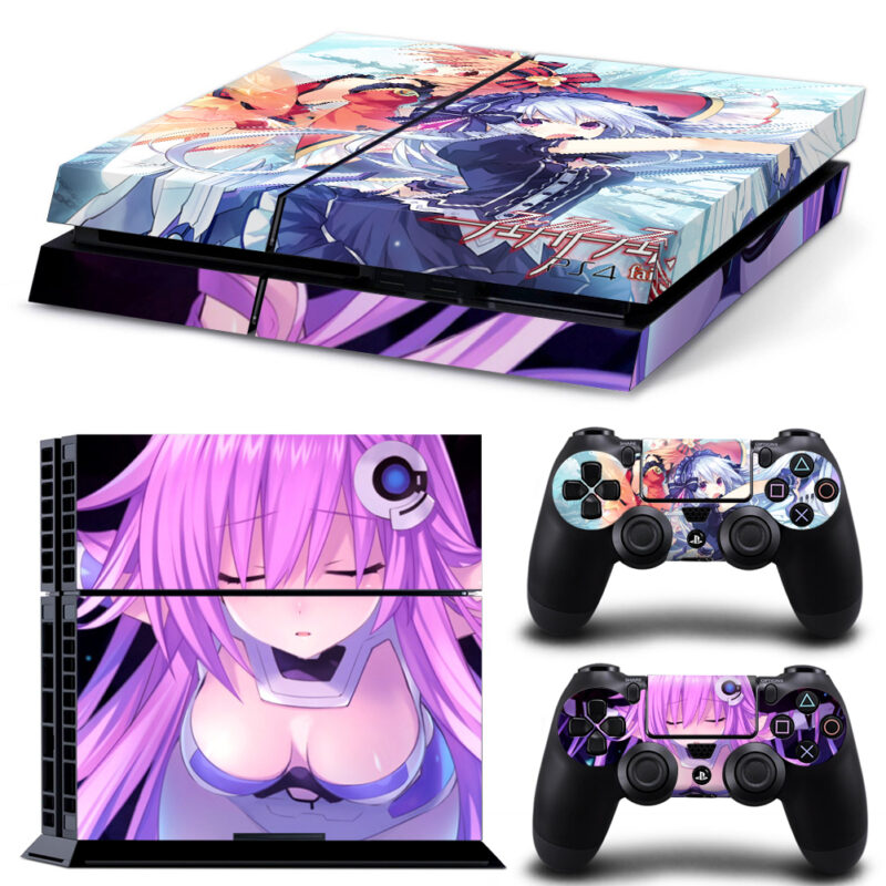 Hyperdimension Neptunia Re;Birth 2 Skin Sticker For PS4 And Controllers