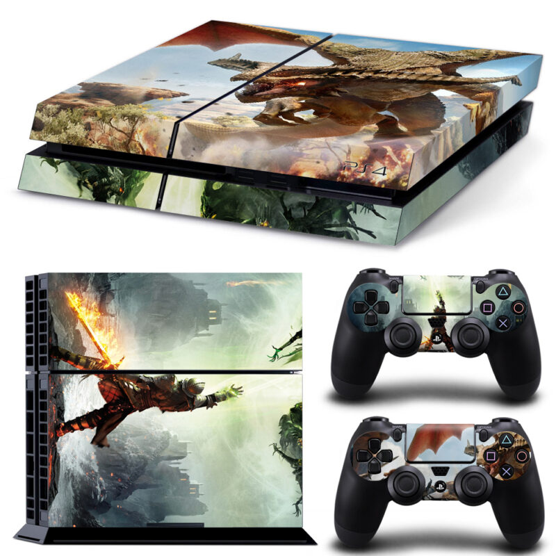 Dragon Age: Inquisition Game Skin Sticker For PS4 And Controllers Design 1