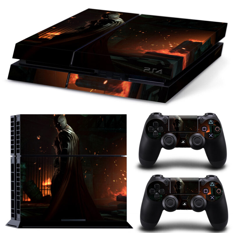 Batman: Arkham Origins Game Skin Sticker For PS4 And Controllers